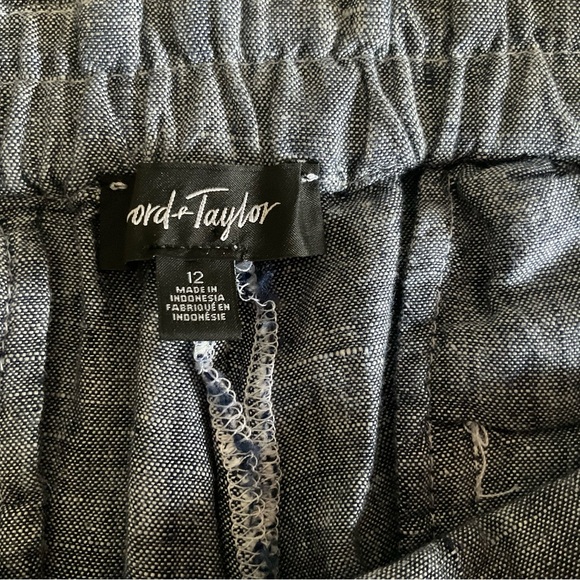 Lord & Taylor linen shorts - size 12 - Picture 3 of 6
